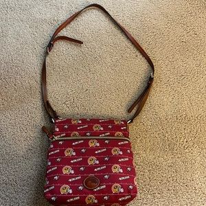 Super Bowl bound Dooney & Bourke San Francisco 49ers crossbody bag